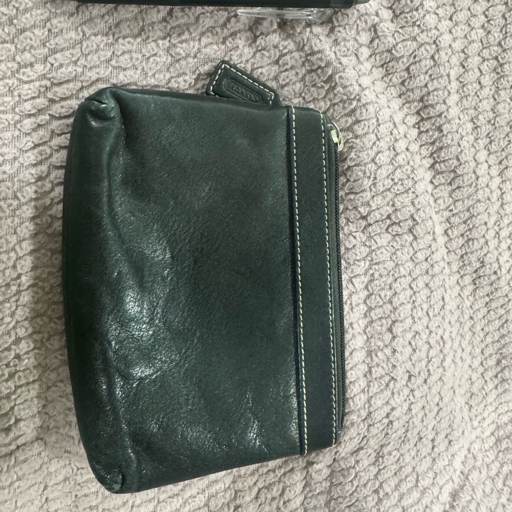 Coach Black Leather handheld
